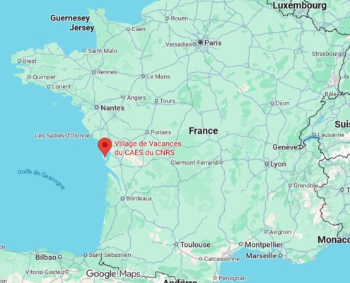 Centre CNRS Oléron : situation géographique