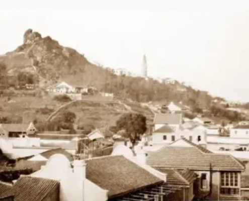 View of Hangzhou China early 1900s