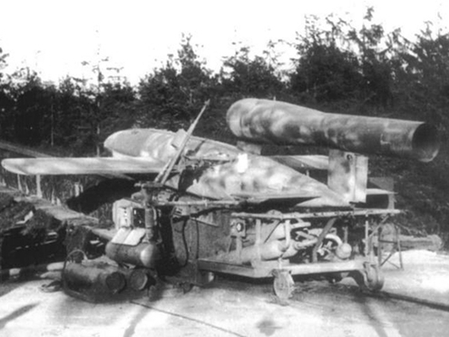 V1 rocket ready to launch